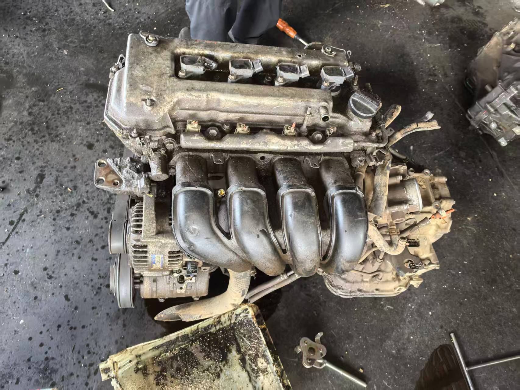 1zz Toyota 1.8L original and used engine - Image 4
